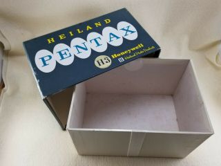 Vintage HONEYWELL HEILAND PENTAX H3 CAMERA BOX - Box Only 5