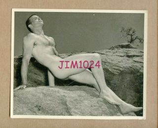 Vintage 1950s Western Photography Guild Gay Male Mens Physique Risque Art Photo,