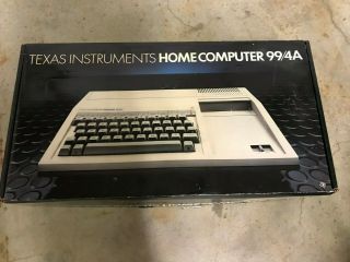 Texas Instruments 99/4A Home Computer & - - 5