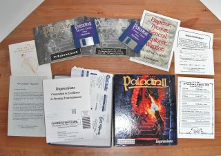 Paladin Ii - Strategy/tactics - Commodore Amiga Game - Impressions - Ocs - 1992
