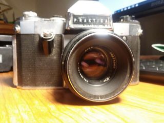 Praktica 35mm Film Vintage Camera.  With Helios - 44 - 2 Lens 2/58 78271360