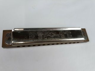 M.  Hohner Vintage Marine Band No.  365 Harmonica G Made In Germany