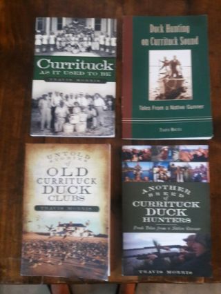 Travis Morris Books Four (4) Great Duck Hunting Books Set In God 