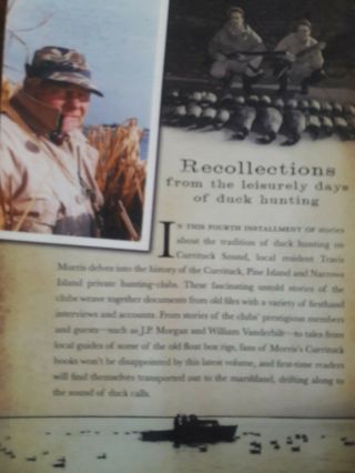 TRAVIS MORRIS BOOKS FOUR (4) Great Duck Hunting Books Set in God ' s Country. 4