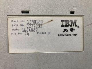 IBM Model M Keyboard (1390120) - 1987 Vintage 3