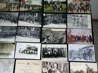 (62) VTG WWI POSTCARDS RPPCs ARMY IN FRANCE RED CROSS GERMAN SOLDIERS FOREIGN, 5