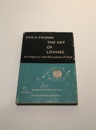 The Art Of Loving 1956 By Erich Fromm Hard Back First Edition
