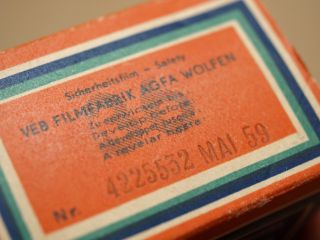 AGFA COLOR ULTRA - T 35MM,  BOXED,  EXPIRED 1959,  FOR DISPLAY PURPOSES ONLY 4