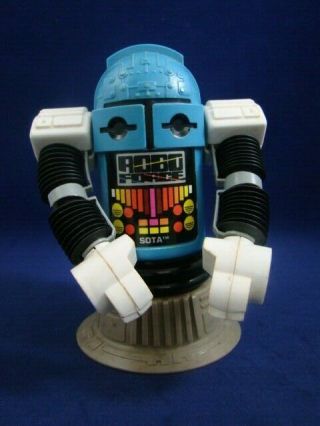 Robo Force (cbs 1984) - Sota - Blue & White Robot Toy - Vintage