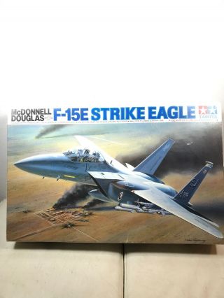 Tamiya 1/32 F - 15e Strike Eagle Kit Japan Vintage 1993 Jet Plane Model