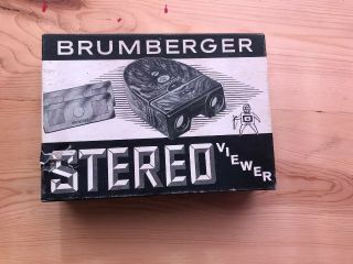 Vintage Brumberger Stereo Viewer