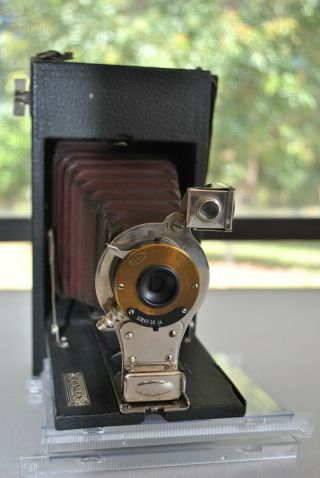 Antique/vintage Conley Folding Box Camera 8 1/2 " X 4 1/2 "