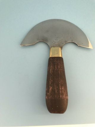 Vintage C S Osborne & Co Round Leather Knife Harrison N.  J.