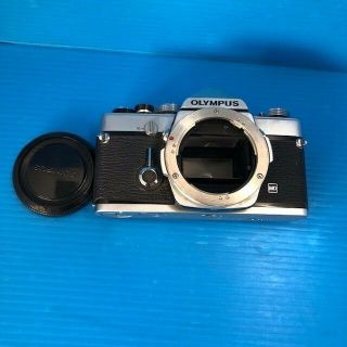 Vintage Olympus OM - 1 BLACK 35mm SLR Film Camera Body Only 6