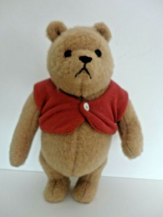 Vtg R.  John Wright Winnie The Pooh Bear Stuffed Animal Ltd Edition 783/2500