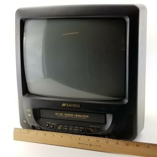 VCR TV Combo Sansui 13 