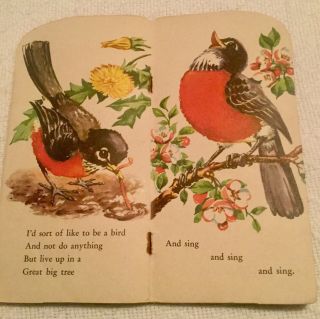 6 vintage children’s books in unique pamplet style from Whitman Publishing. 6