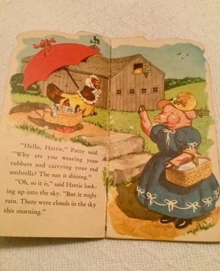 6 vintage children’s books in unique pamplet style from Whitman Publishing. 8