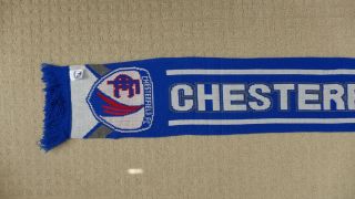 CHESTERFIELD FC - Vintage Classic England Football Soccer Knit Scarf 2