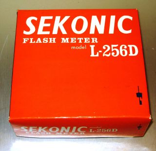 Sekonic Flash Meter L - 256d Set In Case