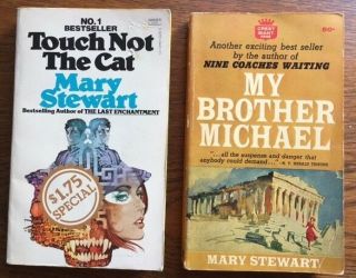 Two (2) Vintage Mystery Paperbacks By Mary Stewart