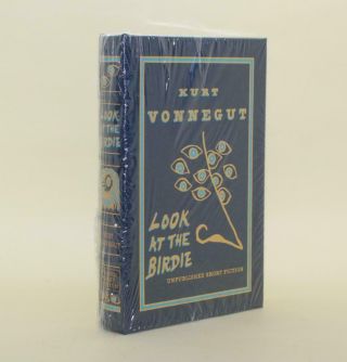 Franklin Library Signed 1st Ed.  Look At The Birdie,  Kurt Vonnegut Leather Book B
