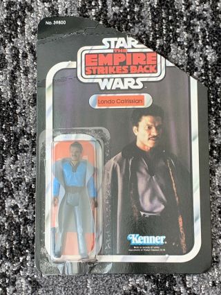 Vintage Kenner 1980 Star Wars Esb Lando Calrissian Action Figure