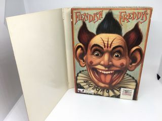 Fiendish Freddy ' s Big Top O ' Fun by Mindscape Vintage PC game 5.  25 Tandy 1989 5