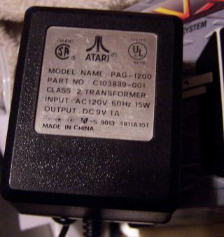 Power Adapter Atari Lynx No Box 110/120 Vac Ac Wall