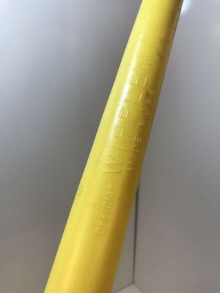 Vintage Gen 3 Yellow Wiffle Ball Bat Circa 80’s 1