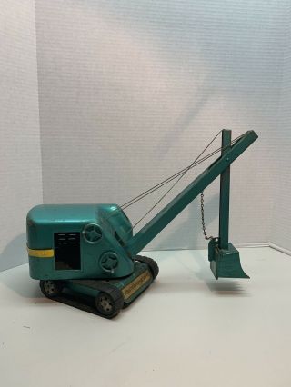 Vintage Structo Construction Co.  Pressed Steel Toy Steam Shovel