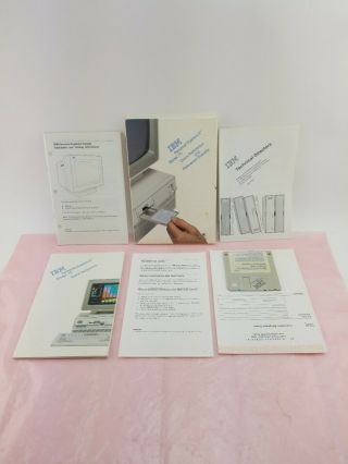Vintage Ibm Personal System/2 Model 70 Quick Reference And Reference Diskette