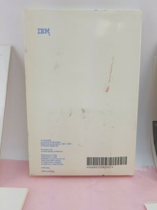 Vintage IBM Personal System/2 Model 70 Quick Reference and Reference Diskette 5