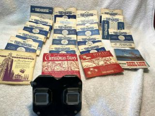 27 Vintage Viewmaster Reels And Sawyer Viewmaster