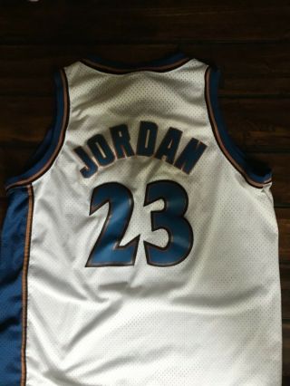 Nike Michael Jordan Wizards Jersey (XL),  Stitched (Vintage.  it’s not a fake) 3