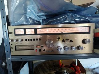 Vintage Panasonic Ra - 6600 Am - Fm Stereo Receiver With 8 Track Player Recorder