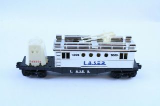 Vintage Lionel O Gauge L.  A.  S.  E.  R.  Laser Security Car Caboose