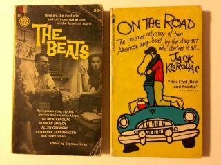 Jack Kerouac On The Road 1957 / Seymour Krim The Beats 1960 1st Printing