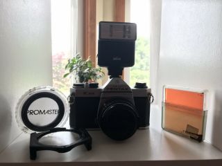 Vintage Pentax K1000 Film Camera With 50mm 1:2