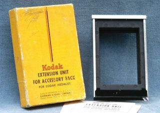 Kodak Medalist Extension Unit For Accessory Back,  - Usa