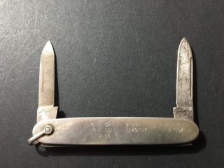 Vintage Sterling Silver Pocket Knife