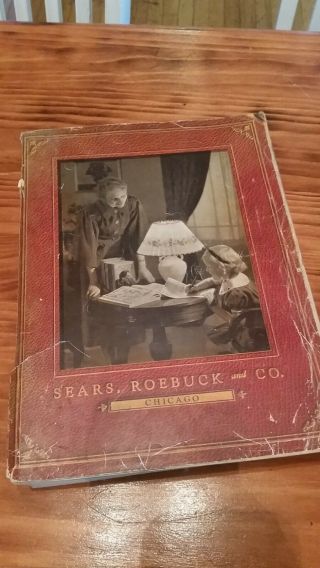 2 Vintage Sears Roebuck Fall Winter Catalogs 1934 1935 - 36 Chicago Depression Era 2