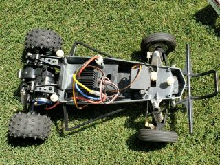 VINTAGE Tamiya Grasshopper rc radio controlled car buggy CUSTOM BUILT WITH SHOCK 2