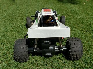 VINTAGE Tamiya Grasshopper rc radio controlled car buggy CUSTOM BUILT WITH SHOCK 7