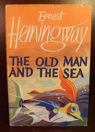 Ernest Hemingway The Old Man And The Sea 1957 1st Uk Edition Dust Jacket