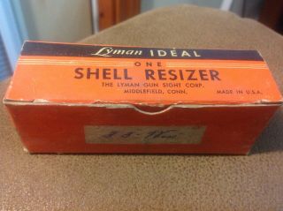 Vintage Lyman Ideal Shell Resizer 33 Win Winchester