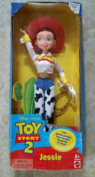 Vintage Toy Story 2 Disney Pixar Jessie The Spunky Cowgirl Doll 1999 Mattel A99