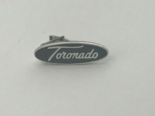Vintage 1 " Toronado Oldsmobile Car Auto Advertising Tie Bar Clip Clasp C7