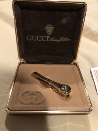 Authentic Vintage Gucci Tie Clip (with Serial)