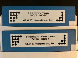 Highway Trap / Phantom Munchers - Apple II Home Computers Software Games 2